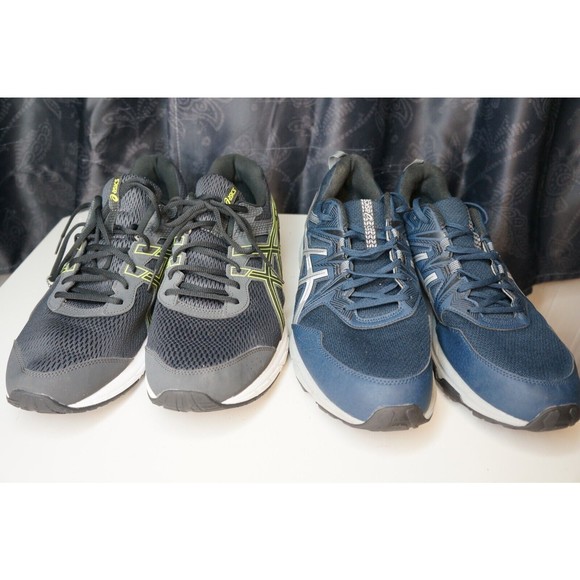 BUNDLE ASICS GEL VENTURE 8 | ASICS GEL CONTEND 6 | BOTH SIZE 15us RUNNING SHOES - Picture 1 of 9